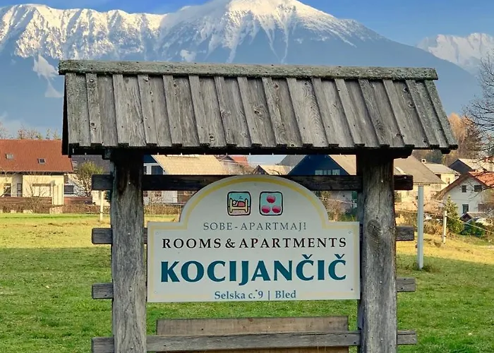 Apartments-rooms Kocijancic Hiša za goste Bled